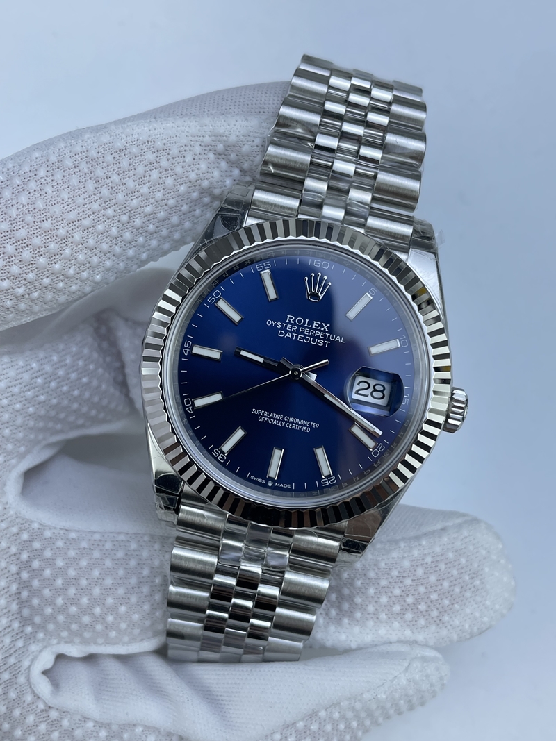 (준비완료/특급배송)NO.2977/VS공장 롤렉스 데이저스트 블루 41미리 플루티드 쥬빌레