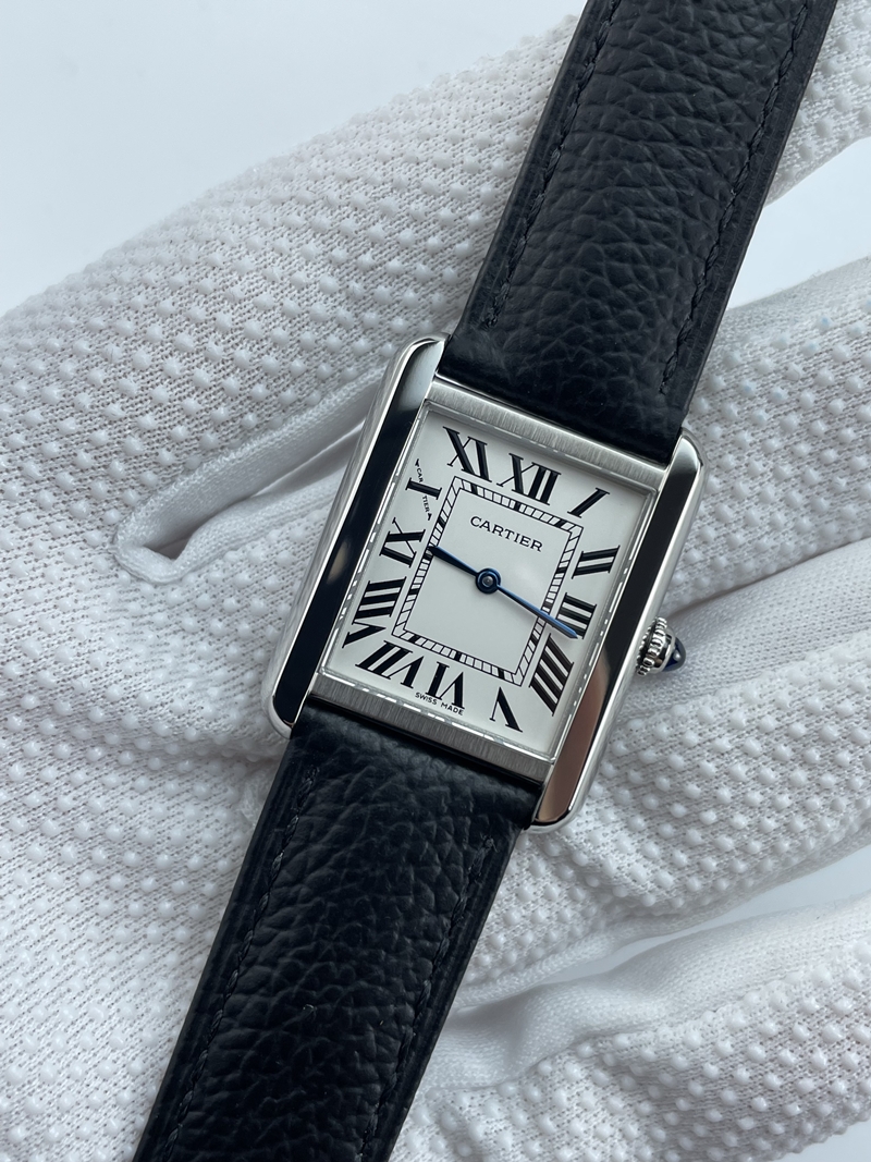 (준비완료/특급배송)NO.3467/AF공장 까르띠에 탱크솔로 24MM 쿼츠