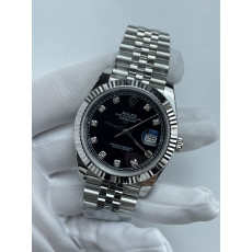 (준비완료/특급배송)NO.3588/롤렉스 데이저스트 126334 41미리 블랙다이얼 다이아몬드 인덱스 QP공장